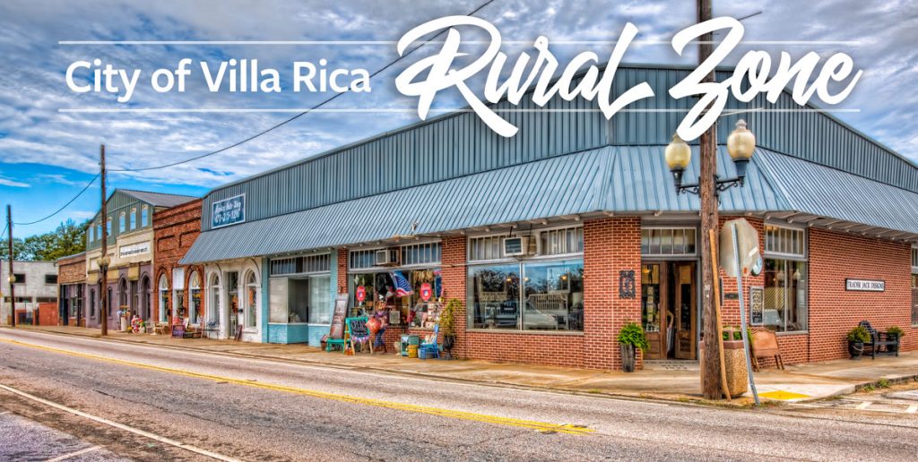 The City of Villa Rica Rural Zone Grant Downtown Villa Rica