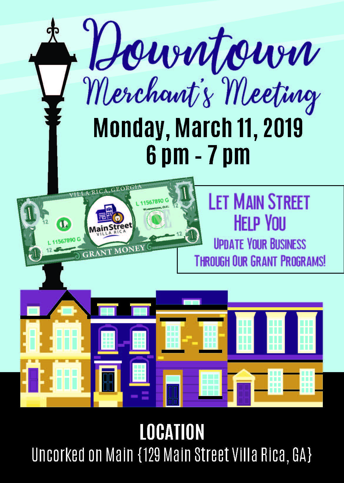 Downtown Merchant’s Meeting Downtown Villa Rica