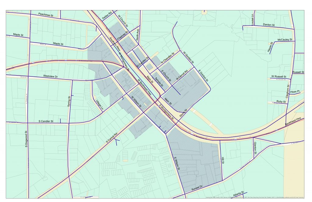RURAL Zone Map