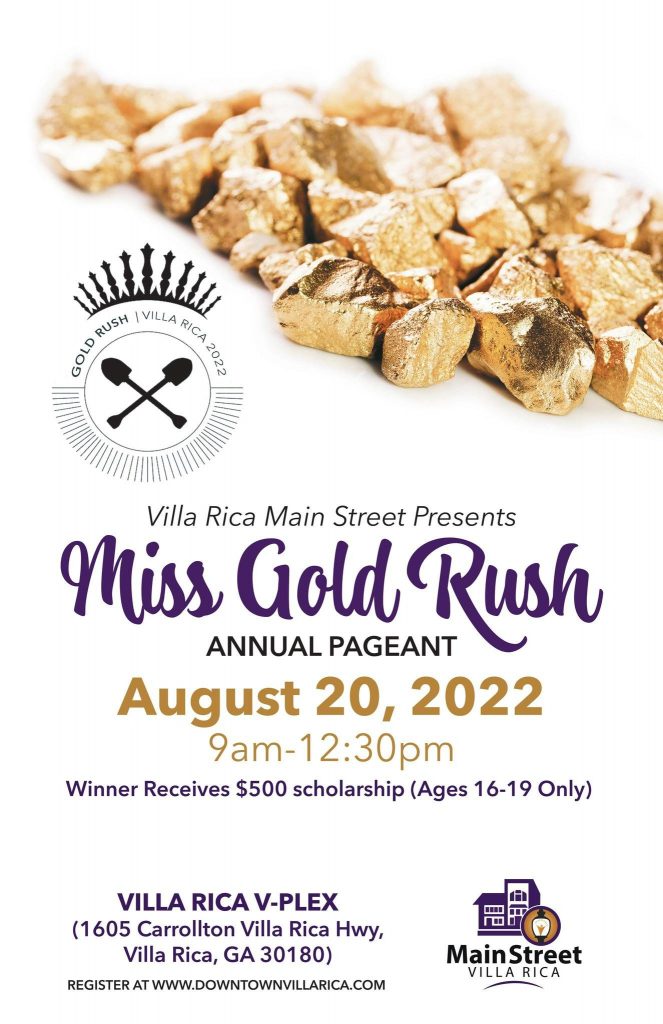 Miss Gold Rush Pageant Downtown Villa Rica